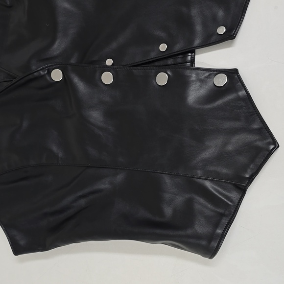 EB DENIM 100% PU LEATHER VEST - Picture 3 of 8